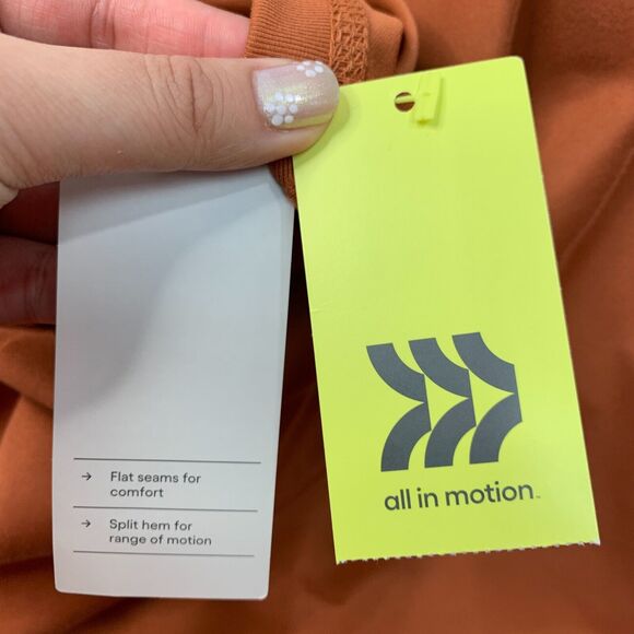 All In Motion Shirt Mens XL Extra Large Spice Performance Long Sleeve Quick Dry - Picture 9 of 12